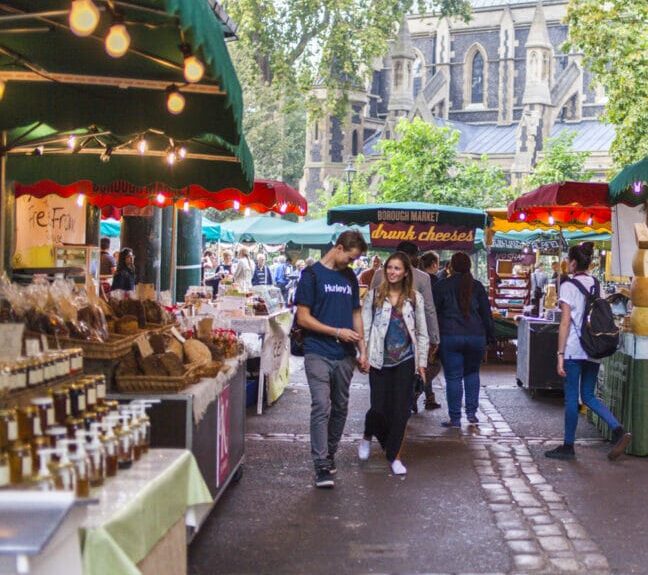 Fresh produce markets